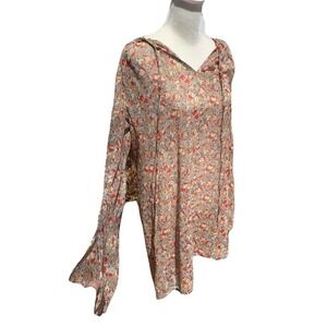 Patterson J Kincaid Peplum Floral Dress